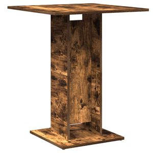 vidaXL Bistrotisch R&auml;uchereiche 60x60x75 cm Holzwerkstoff