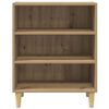 vidaXL Sideboard Artisan-Eiche 57x35x75 cm Holzwerkstoff
