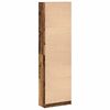 vidaXL Kleiderschrank mit Regal Altholz 55 x 25 x 189 cm Holzwerkstoff