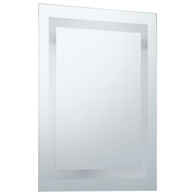 vidaXL LED-Badspiegel mit Berührungssensor 60x100 cm