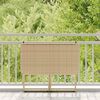 vidaXL Gartentisch Klappbar Beige 90x51x75 cm Poly Rattan