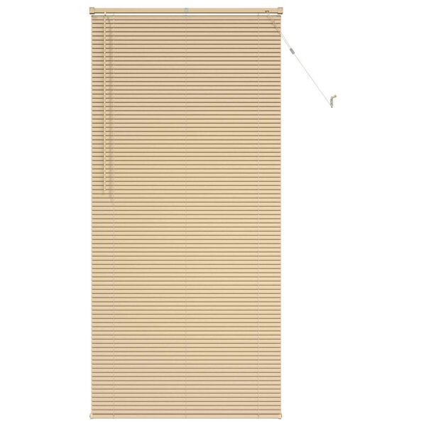 vidaXL Venetianer Jalousie Hellbraun mit Muster 213 x 70 cm PVC
