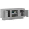 vidaXL TV-Schrank Grau Sonoma 102x35x45 cm Holzwerkstoff