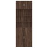 vidaXL Hochschrank Eichen-Optik 80x42,5x225 cm Holzwerkstoff
