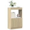 vidaXL Highboard Sonoma-Eiche 63x33x100 cm Holzwerkstoff