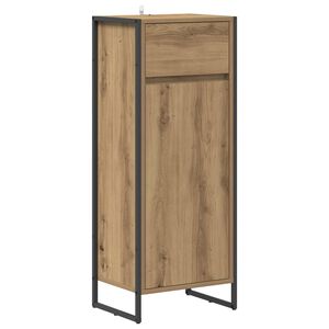vidaXL Badezimmerschrank Kunsthandwerk Eiche 40 x 30 x 100 cm