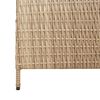 vidaXL Raumteiler Beige 292 x 180 cm Poly-Rattan