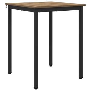 vidaXL Esstische 60 x 60 x 75 cm Holzwerkstoff Artisan-Eiche