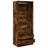 vidaXL Kleiderschrank R&auml;uchereiche 80x50x200 cm Holzwerkstoffs