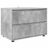 vidaXL Aufbewahrungsschrank 80 x 48 x 57 cm Holzwerkstoff Betongrau