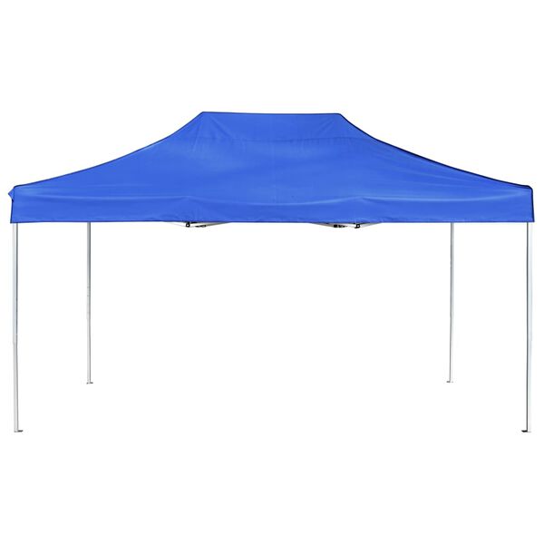 vidaXL Profi-Partyzelt Faltbar Aluminium 4,5x3 m Blau