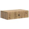 vidaXL Wandmontierter Beistelltisch Artisan-Eiche 59 x 34,5 x 17 cm