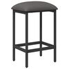 vidaXL Barhocker Hellgrau 40 x 32 x 64 cm Holzwerkstoff