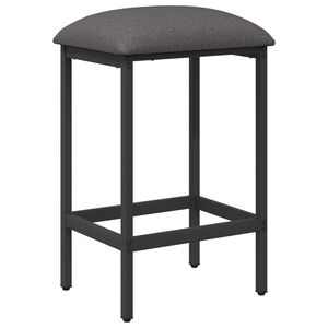 vidaXL Barhocker Hellgrau 40 x 32 x 64 cm Holzwerkstoff