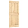 vidaXL T&uuml;r NARVIK 90 x 210 cm Massivkiefer (Unbehandelt) Natur