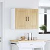 vidaXL K&uuml;chen-H&auml;ngeschrank Kalmar Sonoma-Eiche Holzwerkstoff
