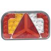vidaXL Anh&auml;ngerleuchten 2 Stk. Rot 24x5x14,5 cm 12V LED-Leuchtmittel