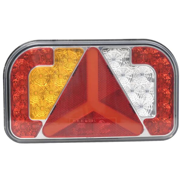 vidaXL Anh&auml;ngerleuchten 2 Stk. Rot 24x5x14,5 cm 12V LED-Leuchtmittel