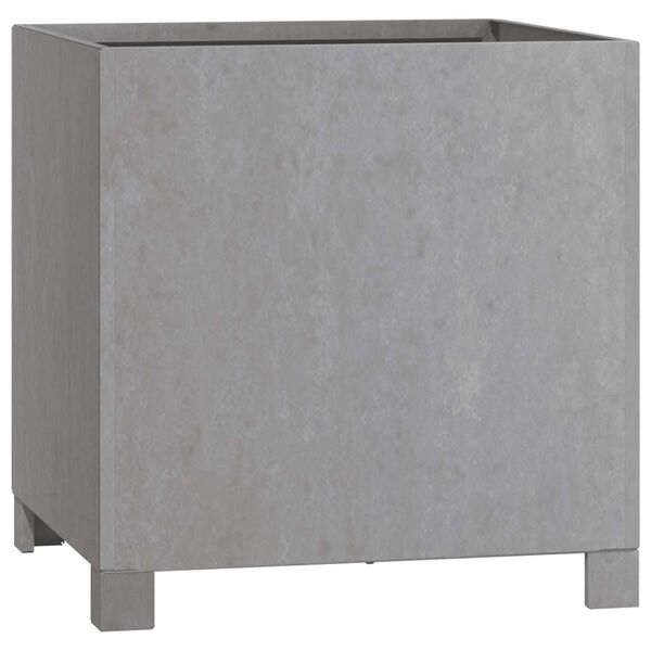 vidaXL Pflanzk&uuml;bel mit Beinen 2 Stk. Rostig 40x40x40 cm Cortenstahl