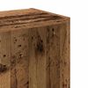 vidaXL B&uuml;cherregal Altholz-Optik 80x24x76cm Holzwerkstoff