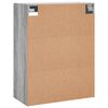 vidaXL Wandschrank Grau Sonoma 69,5x34x90 cm
