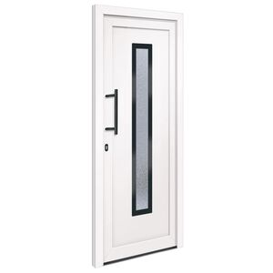 vidaXL Haust&uuml;r Wei&szlig; 88x200 cm PVC