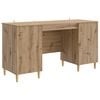 vidaXL Schreibtisch Artisan-Eiche Holzwerkstoff 142,5 x 50 x 75 cm