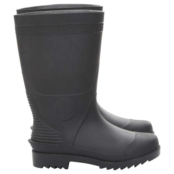 vidaXL Gummistiefel Schwarz Gr&ouml;&szlig;e 39 PVC