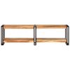 vidaXL TV-Schrank 140x30x40 cm Massivholz Akazie