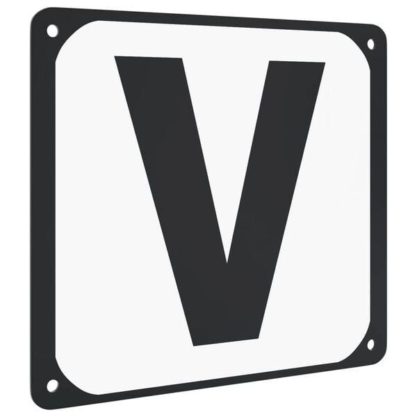 vidaXL Buchstaben f&uuml;r Dressurviereck 12 Stk. Stahl