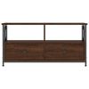 vidaXL TV-Schrank Braun Eichen-Optik 90x33x45 cm Holzwerkstoff & Eisen