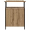 vidaXL Nachttisch Artisan-Eiche 44x45x60 cm Holzwerkstoff