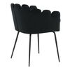 Venture Home Esszimmerstuhl Limhamn Samt Schwarz