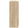 vidaXL Sideboard Sonoma-Eiche 100x35x99 cm Holzwerkstoff