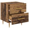 vidaXL Nachttisch Altholz 40 x 35 x 47,5 cm Holzwerkstoff