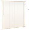 vidaXL Venetianer Jalousie Hellbraun mit Muster 150 x 150 cm PVC