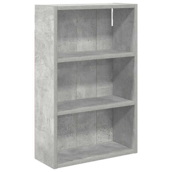 vidaXL Badezimmer-Wandschrank mit Regal Betongrau 40 x 16 x 62,5 cm