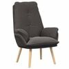 vidaXL Sessel Dunkelgrau 69 x 74 x 93 cm Sherpa-Stoff