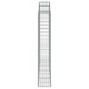 vidaXL Gabionen mit Hochbogen 5 Stk. 200x50x180/200cm Verzinktes Eisen
