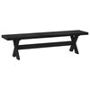 vidaXL Esstischbank NOAIN 160 x 41 x 45 cm Massives Kiefernholz