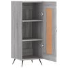 vidaXL Sideboard Grau Sonoma 34,5x34x90 cm Holzwerkstoff
