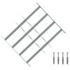 vidaXL Sicherheitsgitter f&uuml;r Fenster mit 4 Querstangen 3 pcs