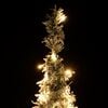 vidaXL Pop-Up-Weihnachtsbaum Künstlich Beschneit 200 LEDs 210 cm