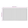 vidaXL Teppich Rechteckig Braun 100x200 cm Bambus