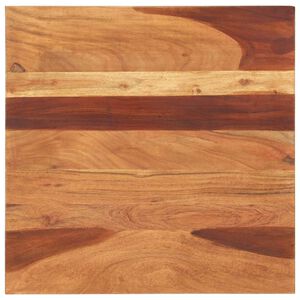 vidaXL Tischplatte Massivholz Akazie 15-16 mm 60x60 cm