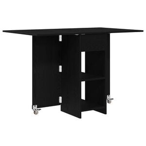 vidaXL Esstisch 115 x 70 x 75 cm Holzwerkstoff Schwarze Eiche