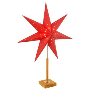 vidaXL Weihnachtsbeleuchtung RAAHE Warmes Wei&szlig; 35 x 15 x 55 cm