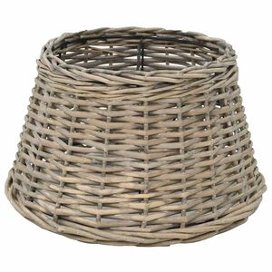 vidaXL Lampenschirm Korbweide 38 x 23 cm Natur