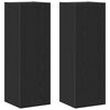 vidaXL Wand-TV-Schrank 2 stk. Schwarz Eichen-Optik Holzwerkstoff