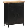 vidaXL Sideboard 60x30x76 cm Raues Mangoholz